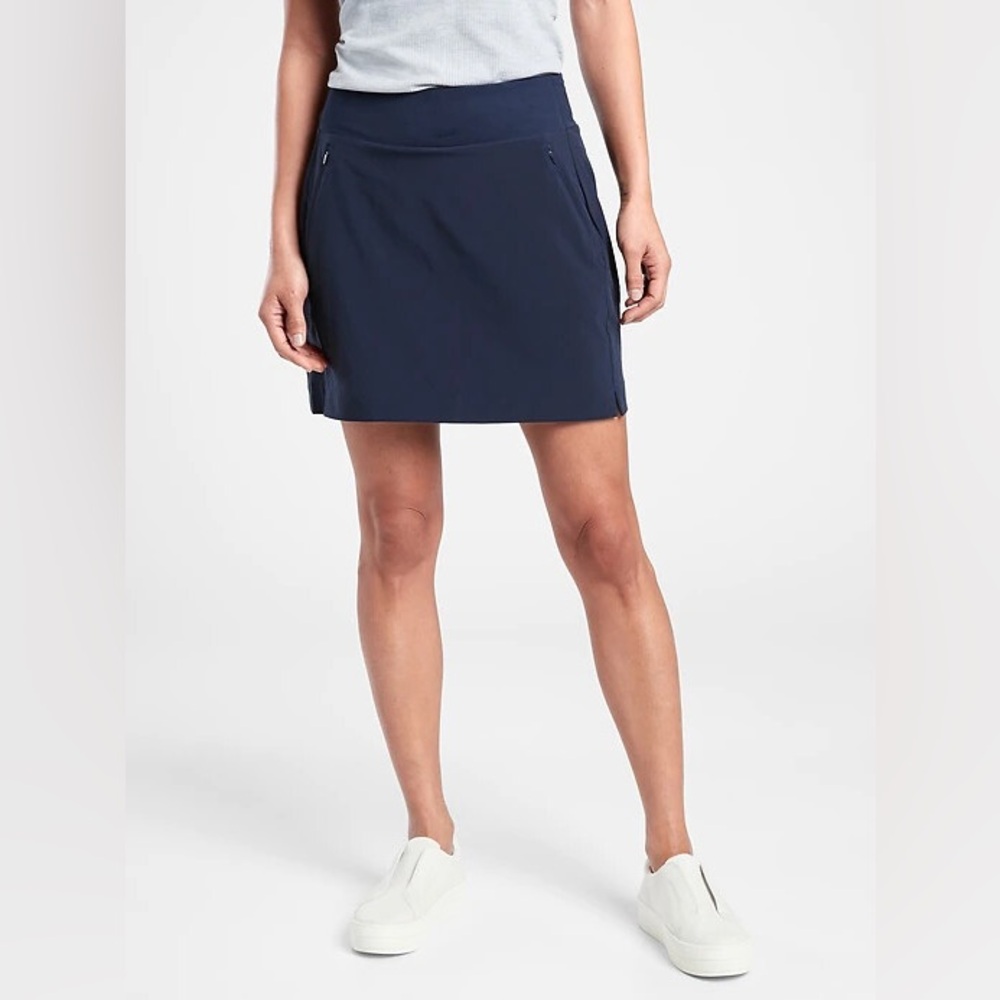 Athleta Charcoal Athletic Tennis Golf Skort - Picture 1 of 8